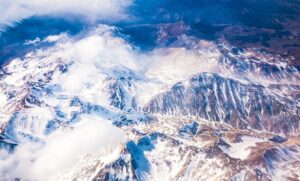 Photo Snowy mountains